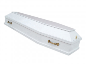 Купить белый гроб недорого