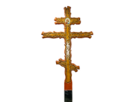 Крест православный с иконой высокий 260 см.