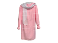 Нежно-розовое платье для умершей женское